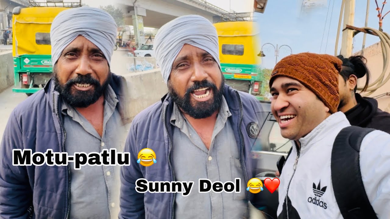 Sunny Deol और Motu Patlu की आवाज 😂❤️ Nikaldi अंकल ने 😂