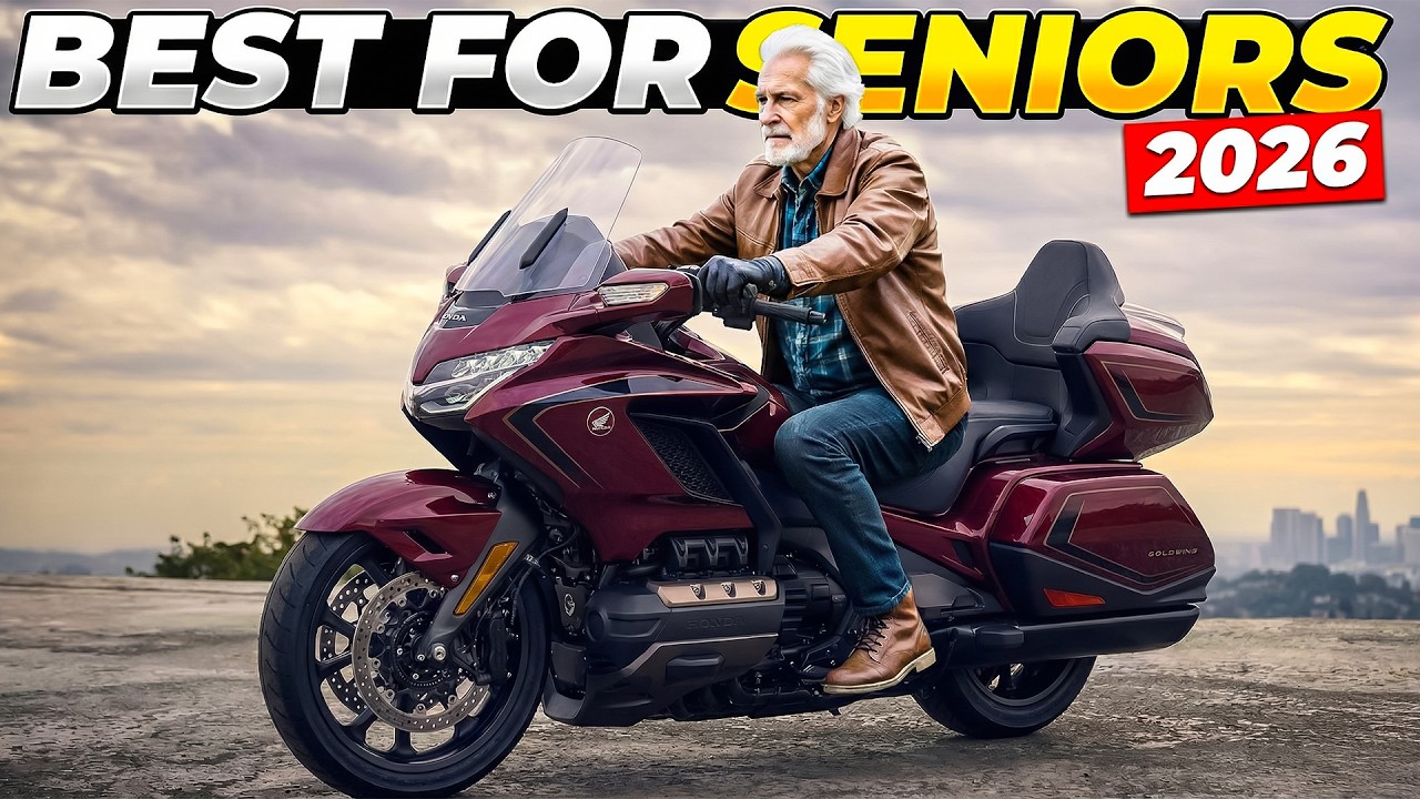 Top 7 Best NEW 2026 Motorcycles for Mature Riders