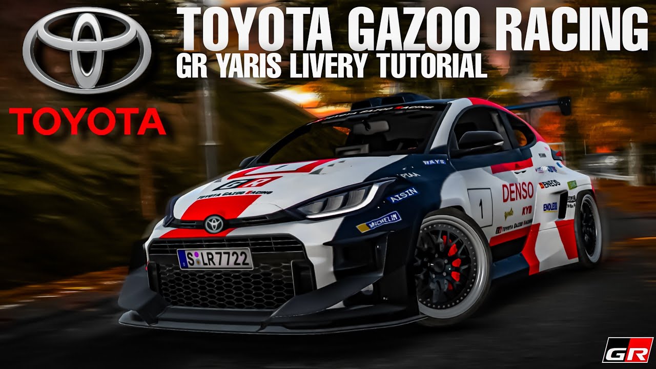 Toyota GR Yaris Gazoo Racing Livery Tutorial | Car Parking Multiplayer 
