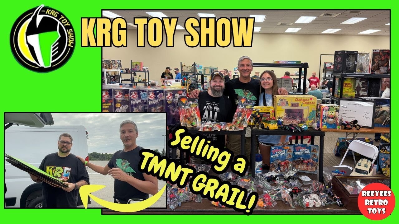 Selling and Hunting Vintage Toys at the KRG Toy Show!