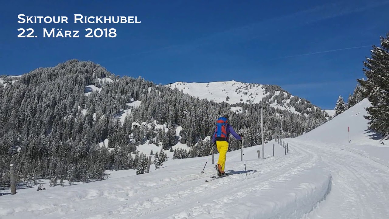 Skitour Rickhubel an einem  Traumtag