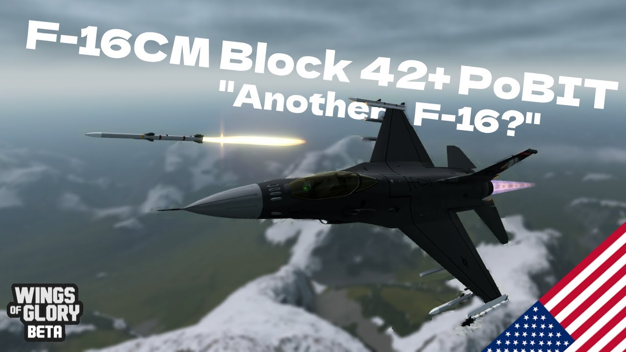 F-16CM Block 42+ PoBIT in Wings of Glory Roblox!