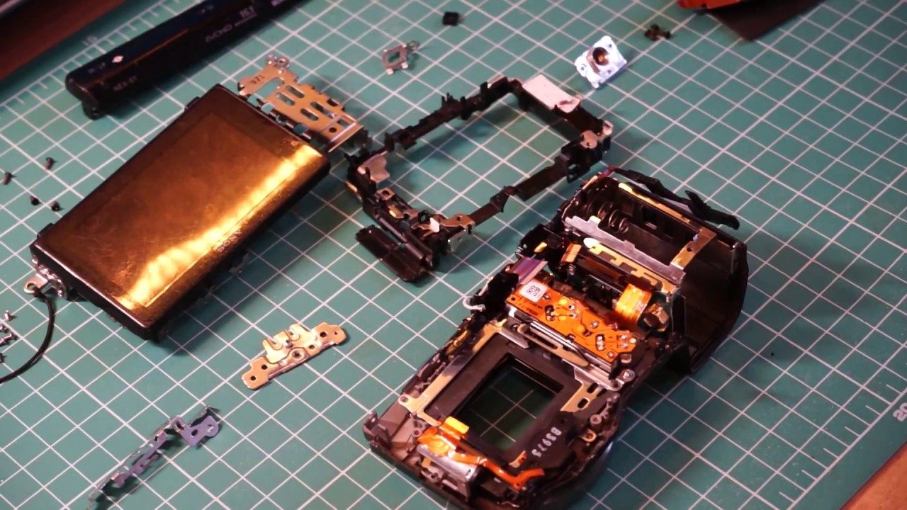 Sony Nex-5t camera disassembly (full teardown)