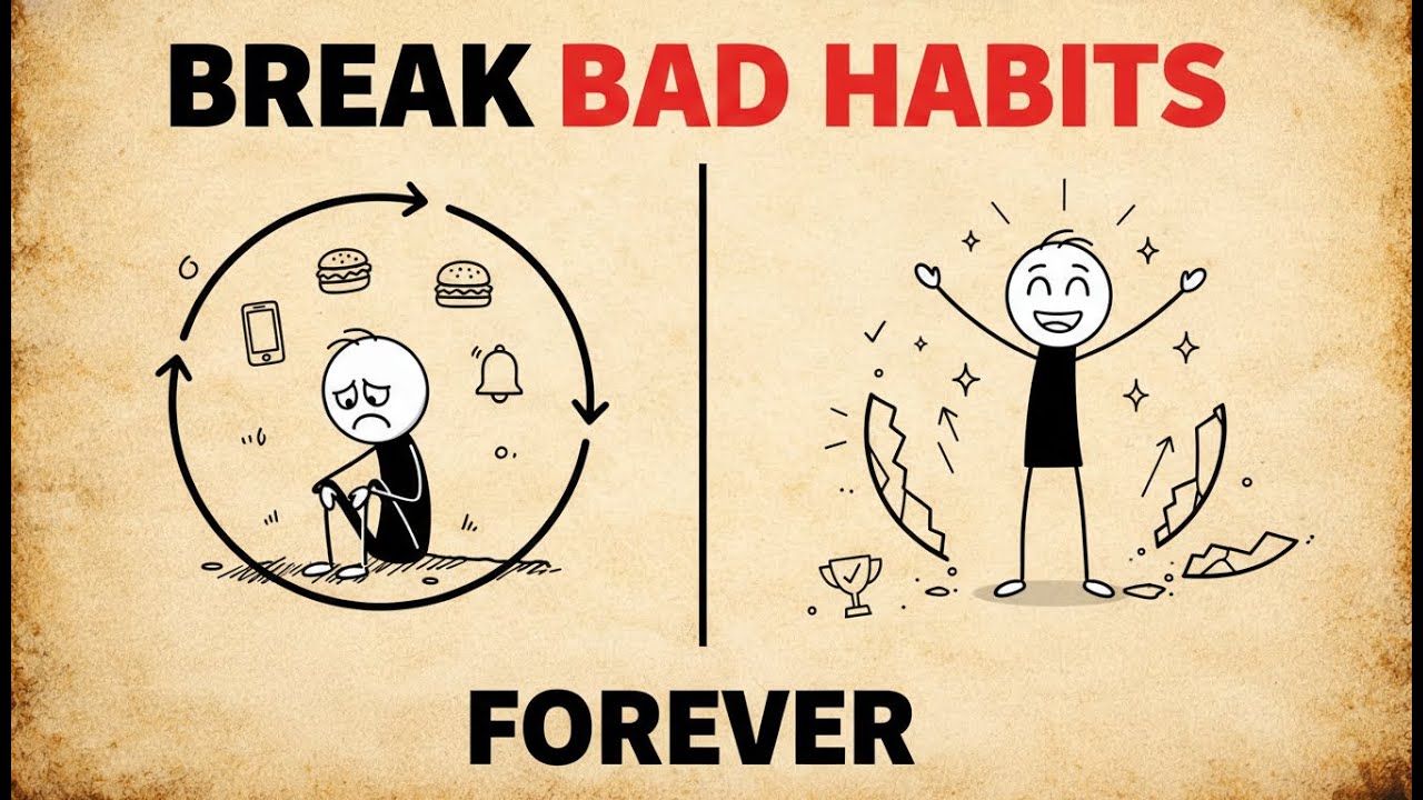 Why 99% People Fail in Breaking Bad Habits? (Here 7 steps Science-Backed formula)