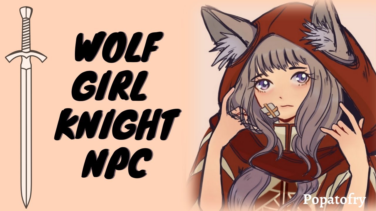 Wolf Girl Knight NPC Fantasy Audio Roleplay [Isekai][Enemies to Allies]~💖Happy New Year, Everyone!💖🎊