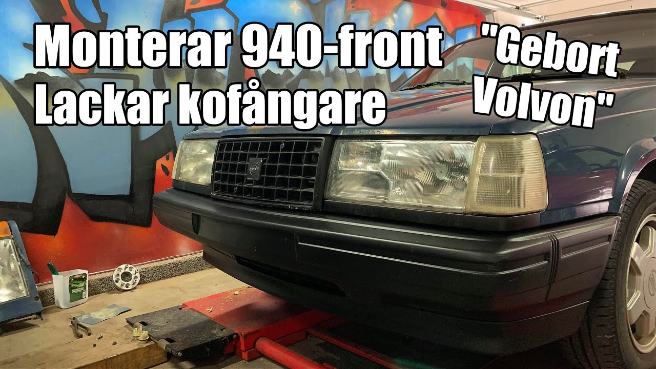 Byter front & lackar kofångare - snart ger vi bort den! - [VLOGG #187]
