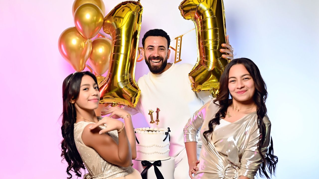 سيشن عيد ميلاد جيداء كامل عند مدحت 🎉 اجمل استوديو فى مصر 🎊