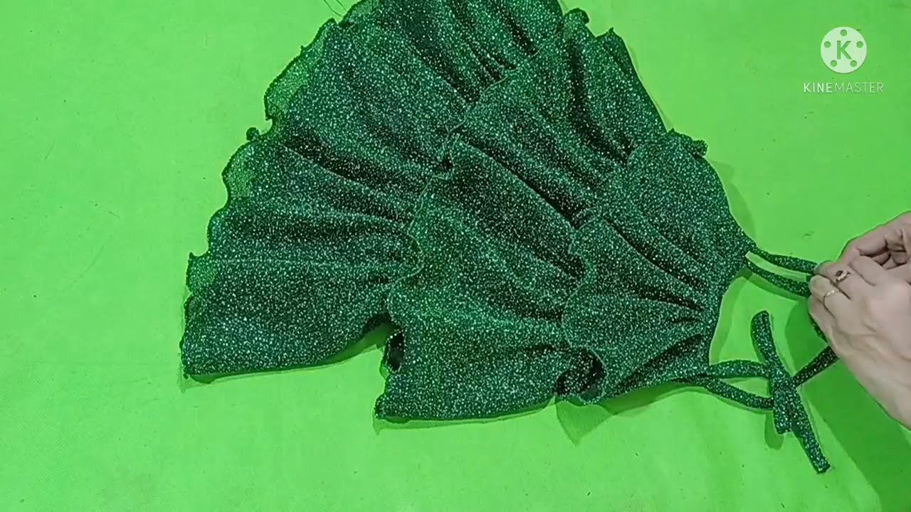 Three layer ruffle A-line top for baby girl || easy method cutting and stitching