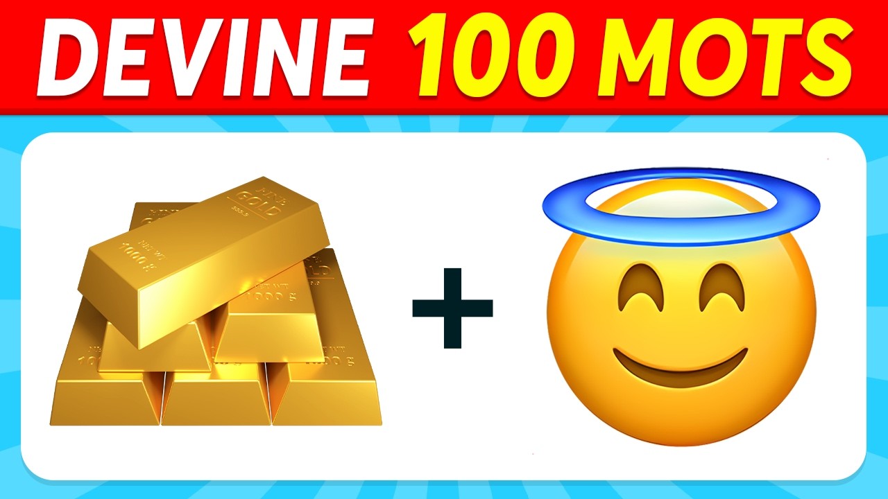 DEVINE 100 MOTS EN &Eacute;MOJIS 😂🧠✅ | QUIZ &Eacute;MOJI | HERO QUIZ