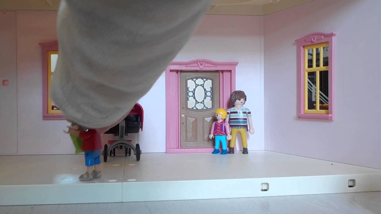 Déménagement Famille Playmobil