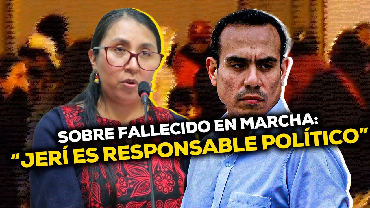 Ruth Luque ARREMETE contra el presidente Jer&iacute; tras fallecimiento de ciudadano #RPPDESPACHO