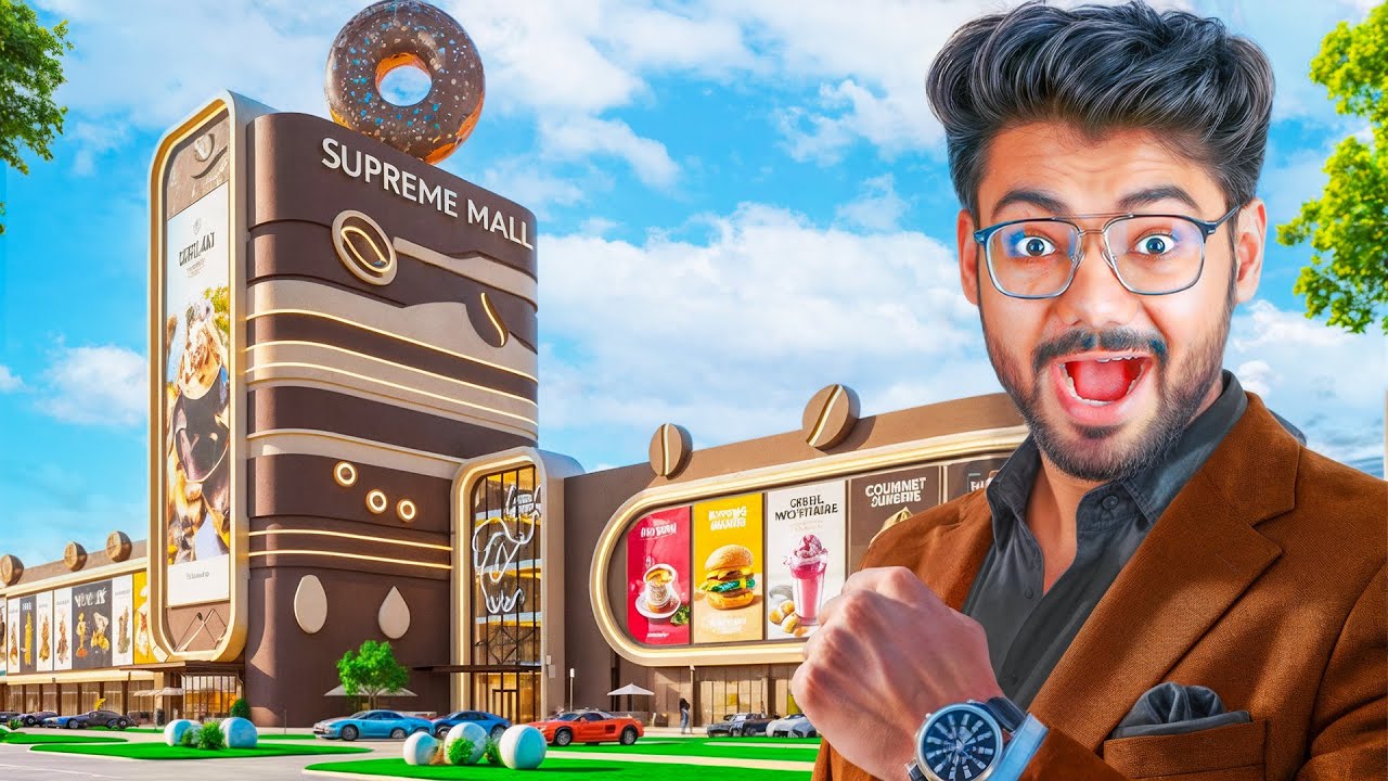 I Opened a New Luxury Cafe in My Mall! ☕🔥-  Mall Simulator