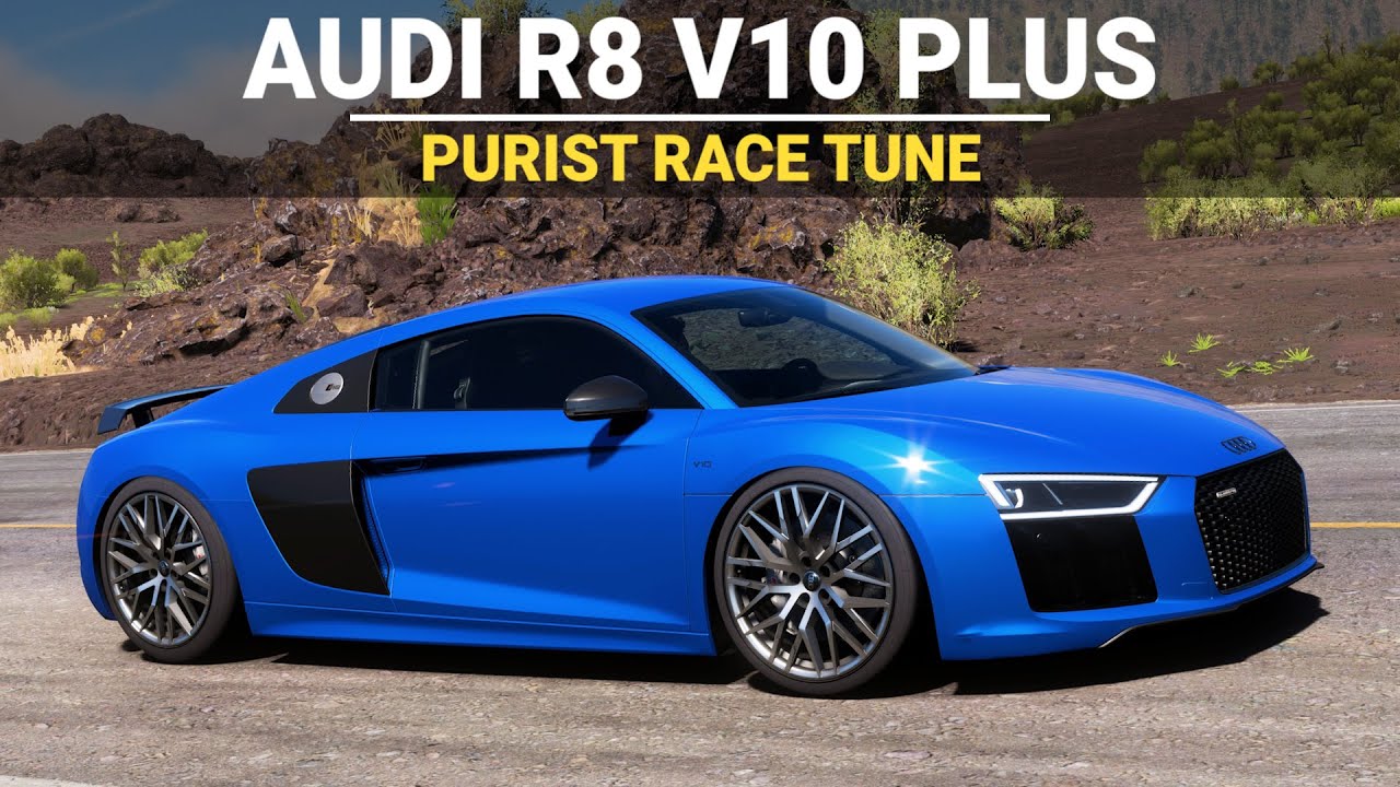 Forza Horizon 5 Tuning - 2016 Audi R8 V10 Plus - FH5 Purist Race Build, Tune & Gameplay