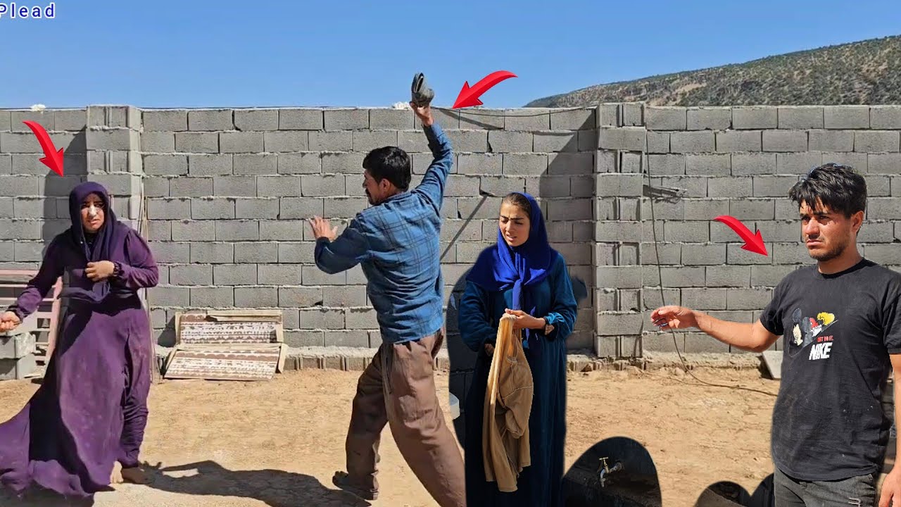 Amir supports the family and hates the second wife of the magician