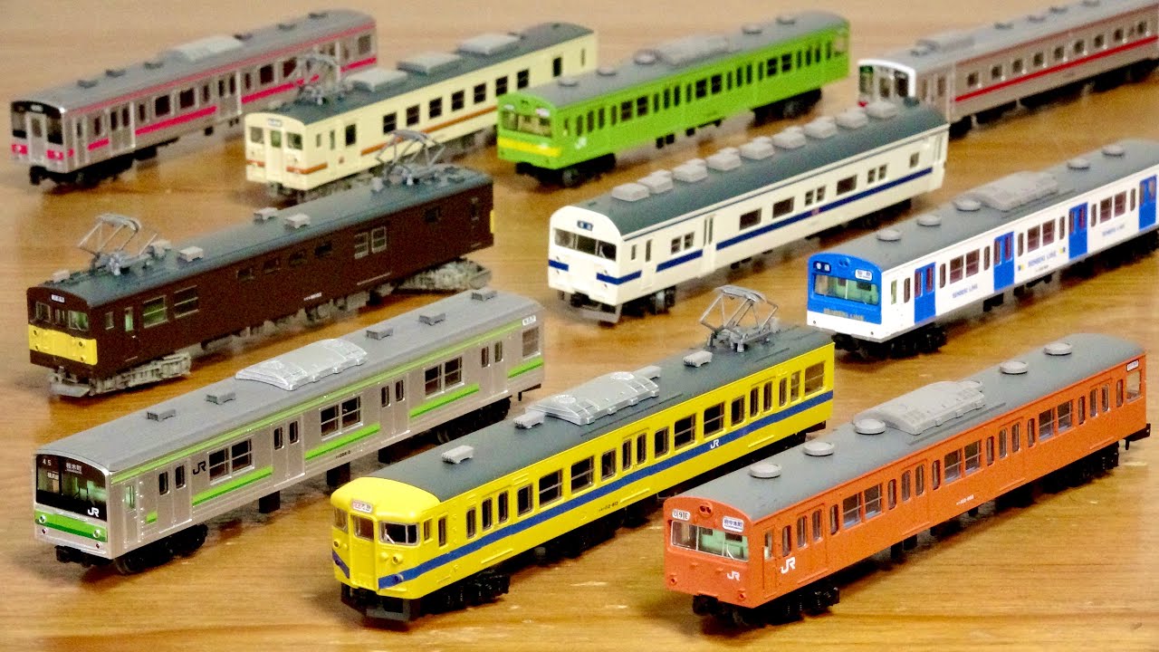 全部最高☆JR旅客６社が夢のコラボ！鉄道コレクション エキナカオリジナル 第２弾 全１０種 東日本 103系 205系・北海道 キハ54系・クモヤ90形・123系・西日本 113系 素晴らしい電車たち