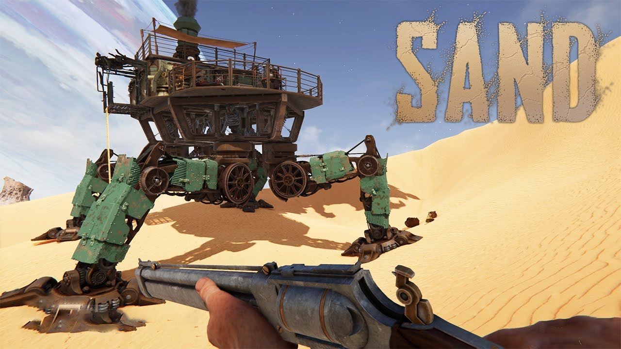 This Sand Game is WILD! | Building My first Strider and Destroying my First Enemy Strider Sort Of