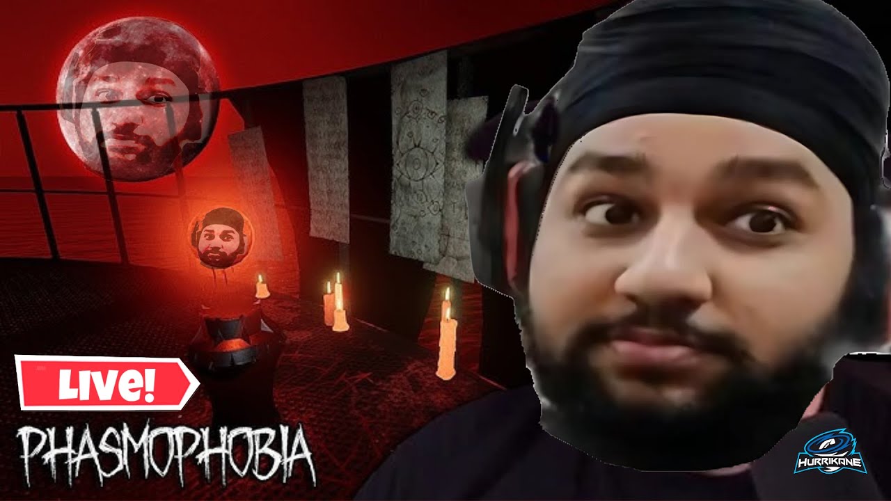 Phasmophobia Haloween Update Live Gameplay | Phasmophobia Live India | Hurrikane Gaming