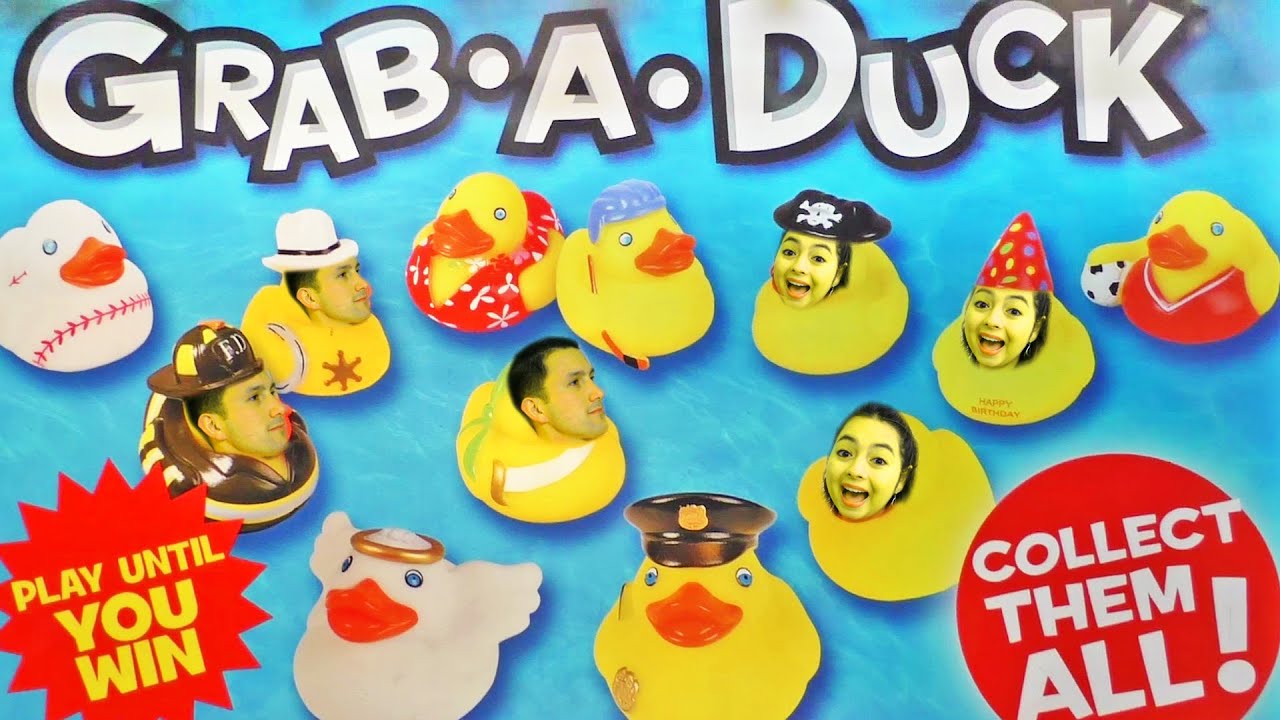 Grabbin' some ducks out of the Claw Machine!!