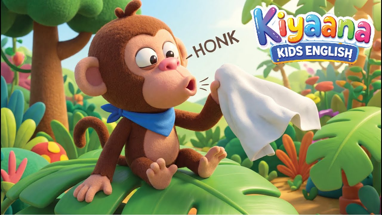 Down in the Jungle Kids Song Animals🦁🎵 | Kids Nursery Rhymes | Kiyaana Kids