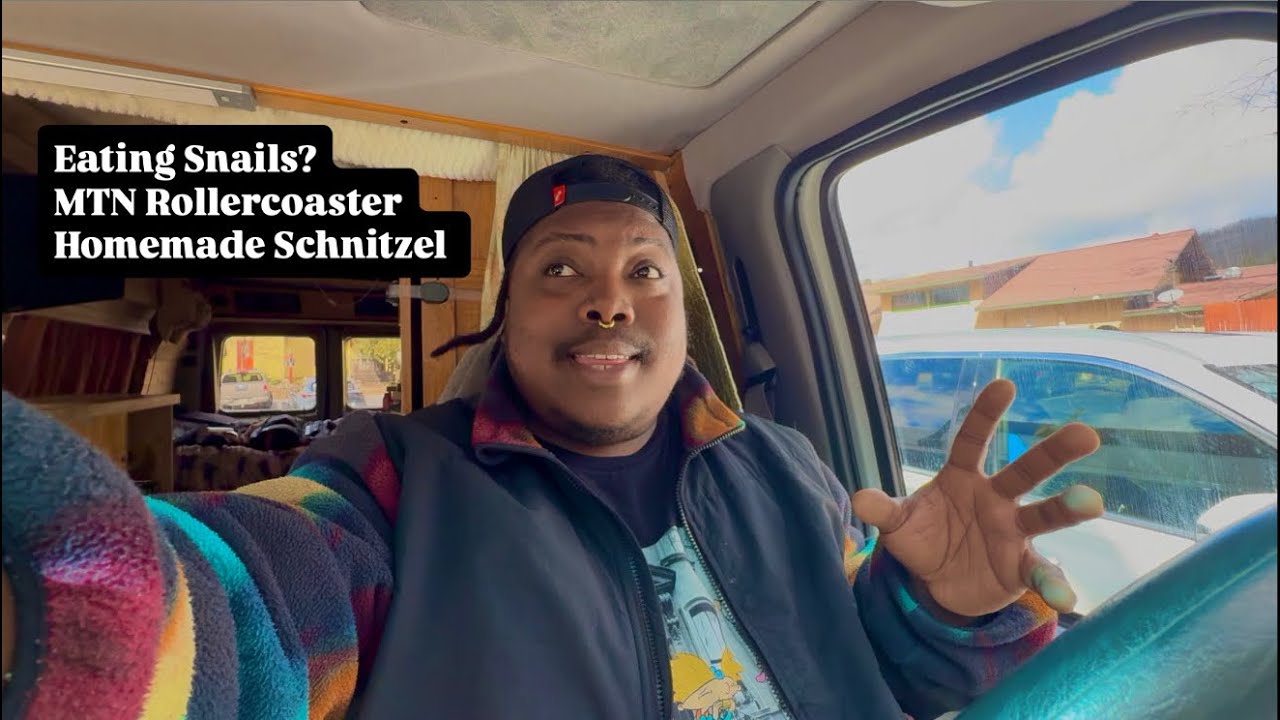 Van life in Helen, GA: Mountain Rollercoaster, Eating Snails & Homemade Schnitzel 