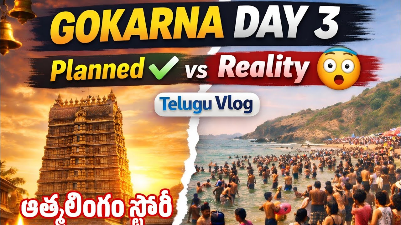“Planned Gokarna Trip🫵… Kani Reality Shock 😱”