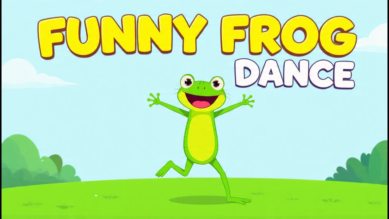 Funny Frog Dance 🐸 | Kids Nursery Rhyme🐸 | Fun Dancing Song for Toddlers | Mr.twixy9
