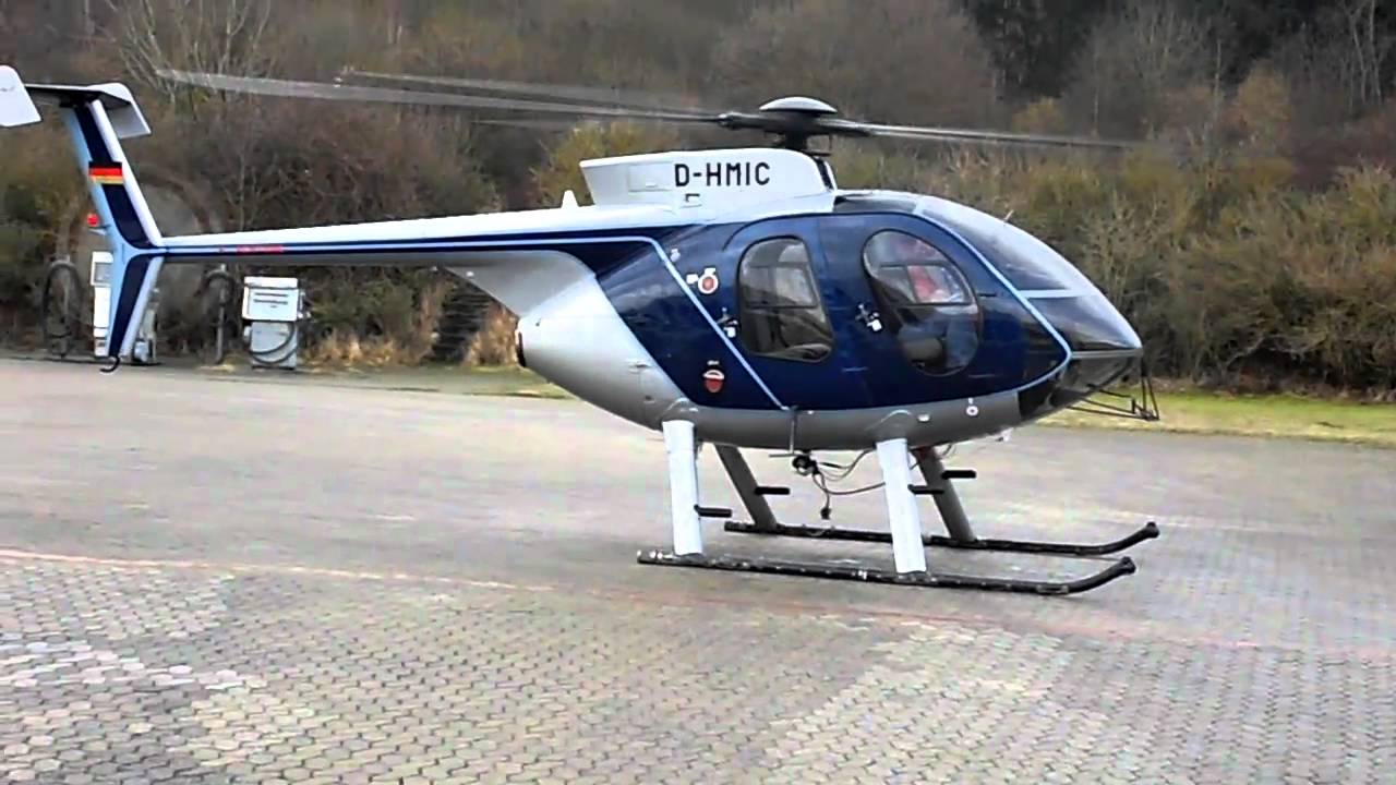 Takeoff einer Hughes 369 D