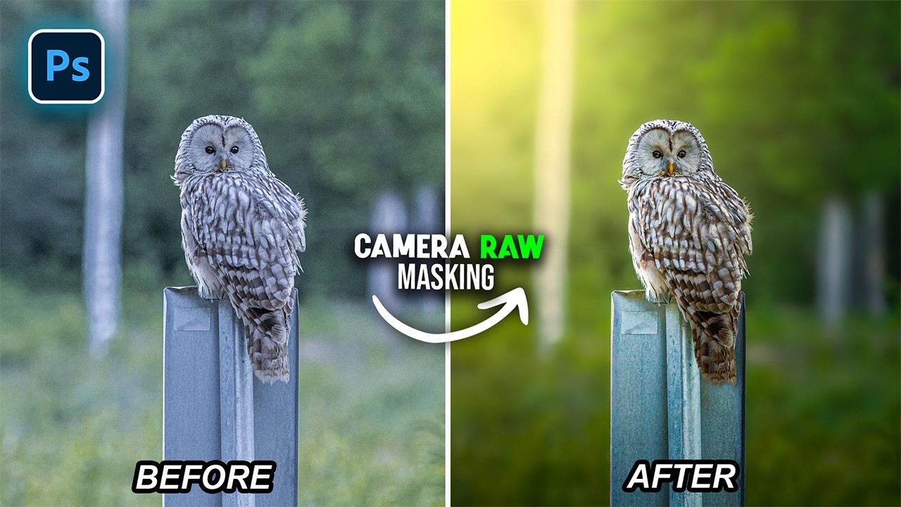 Use Camera Raw Masking to Create a Clean Soft Glow Effect