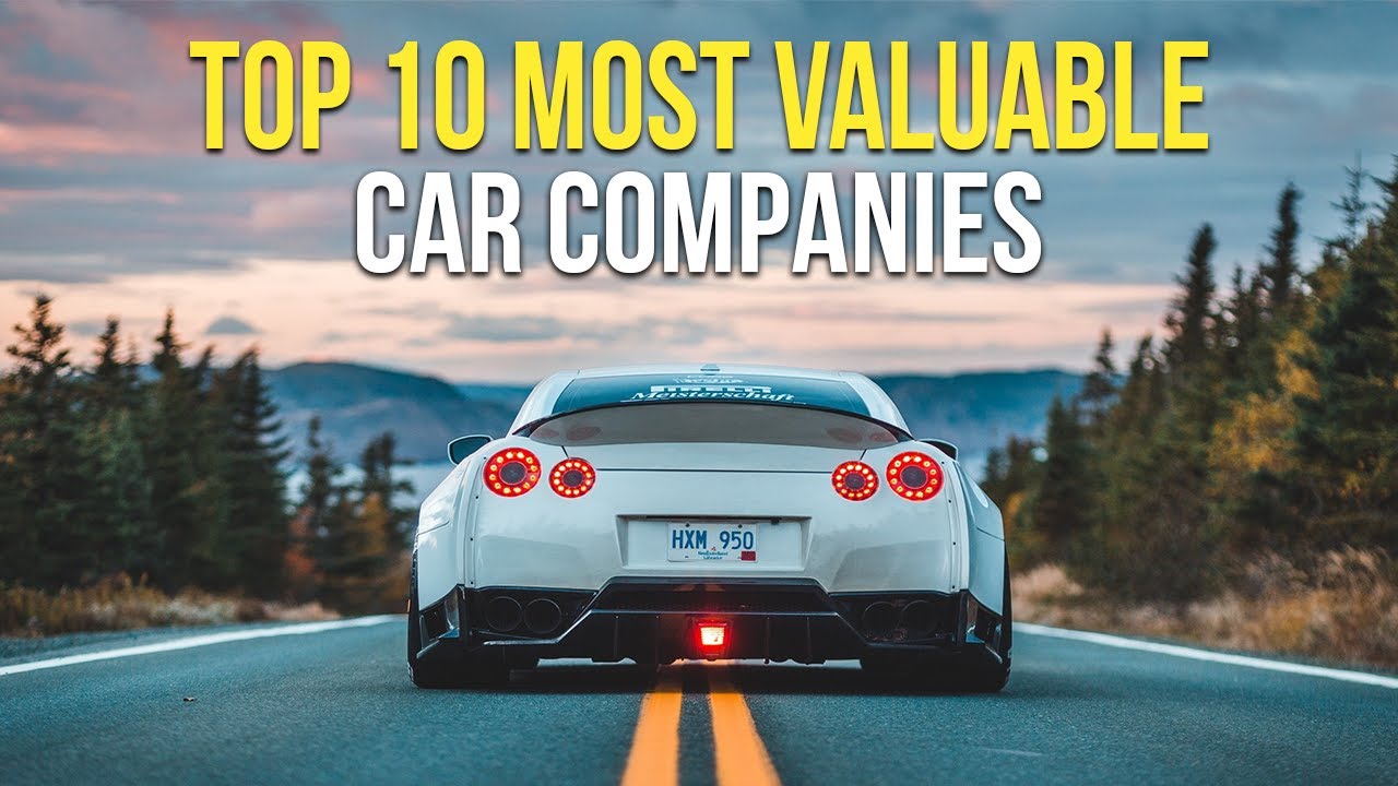 Top 10 Most Valuable Car Companies | Richest Car Companies.