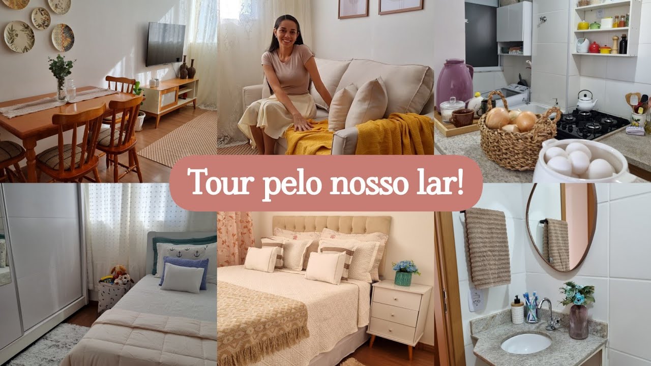 TOUR PELO NOSSO LAR....🏠✨️🌷