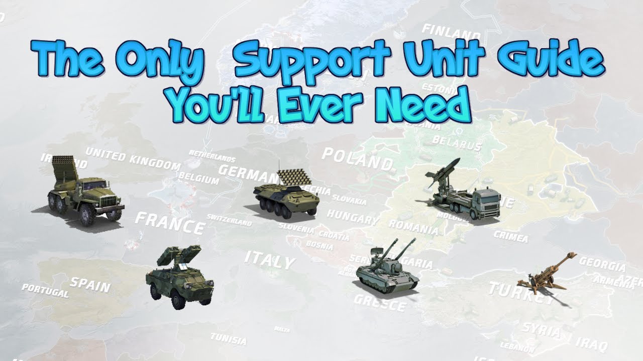 The Only  Support Unit Guide You'll Ever Need for Supremacy WW3! (2026)