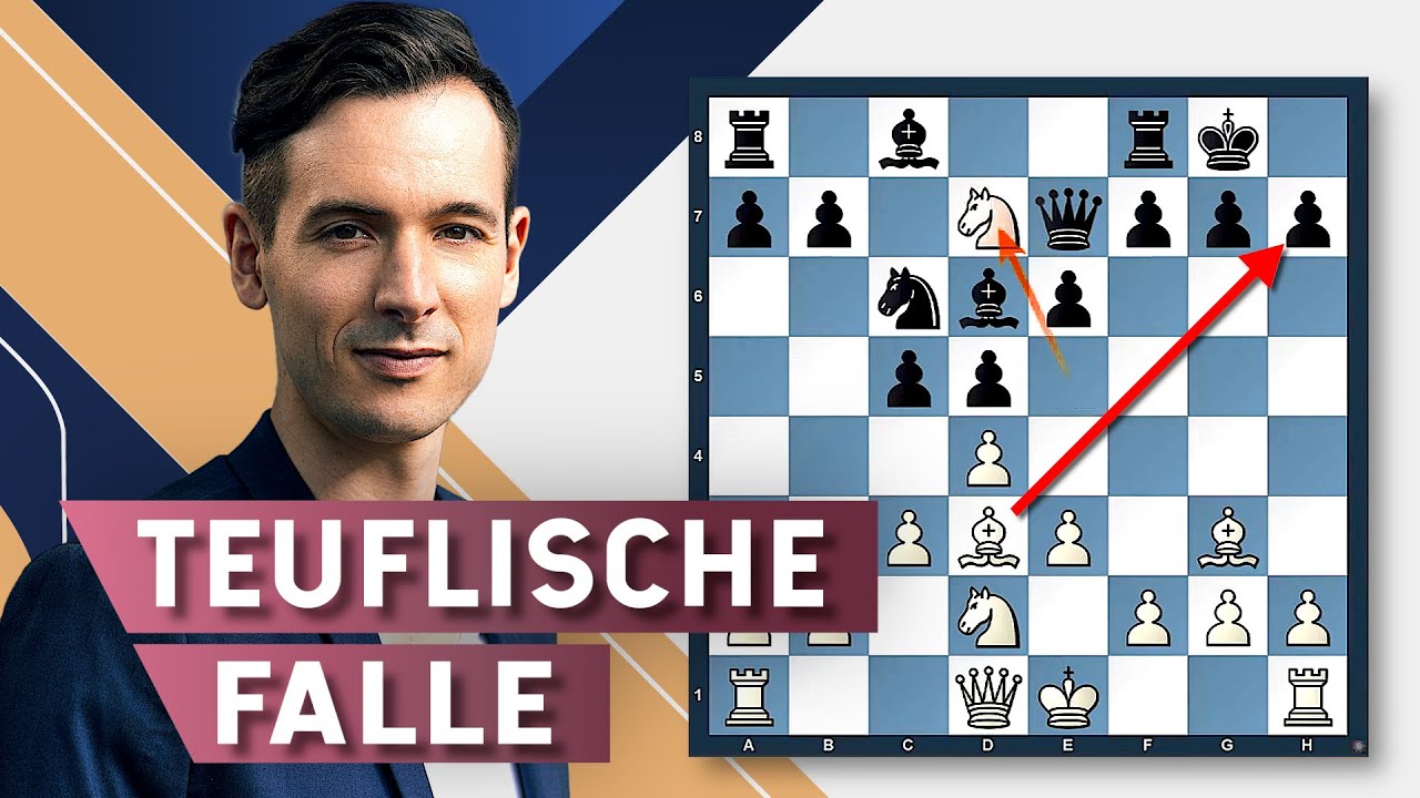 Teuflische Falle im Londoner System || Gewinnstellung nach 12 Zügen