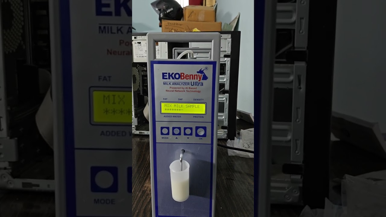Eko Milk analyzer FAT SNF correction  