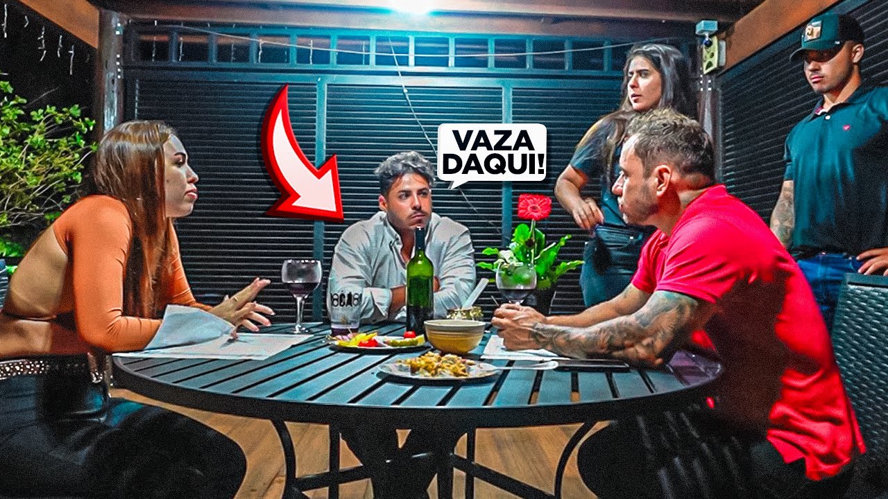 RENATO ATRAPALHOU A JANTA ROMÂNTICA DA CAROL COM O EX