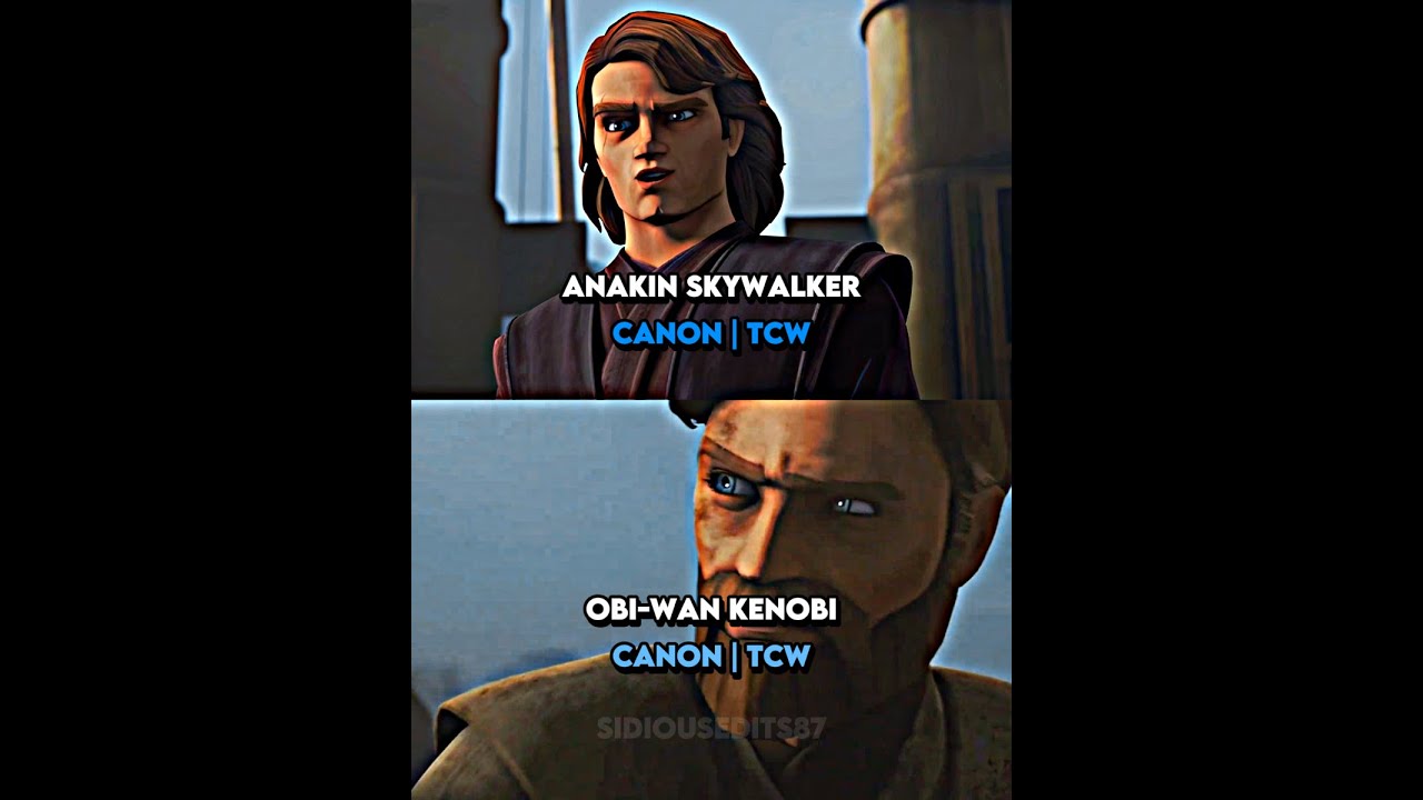 Anakin/Vader (ALL FORMS) vs Obi-Wan Kenobi (ALL FORMS)