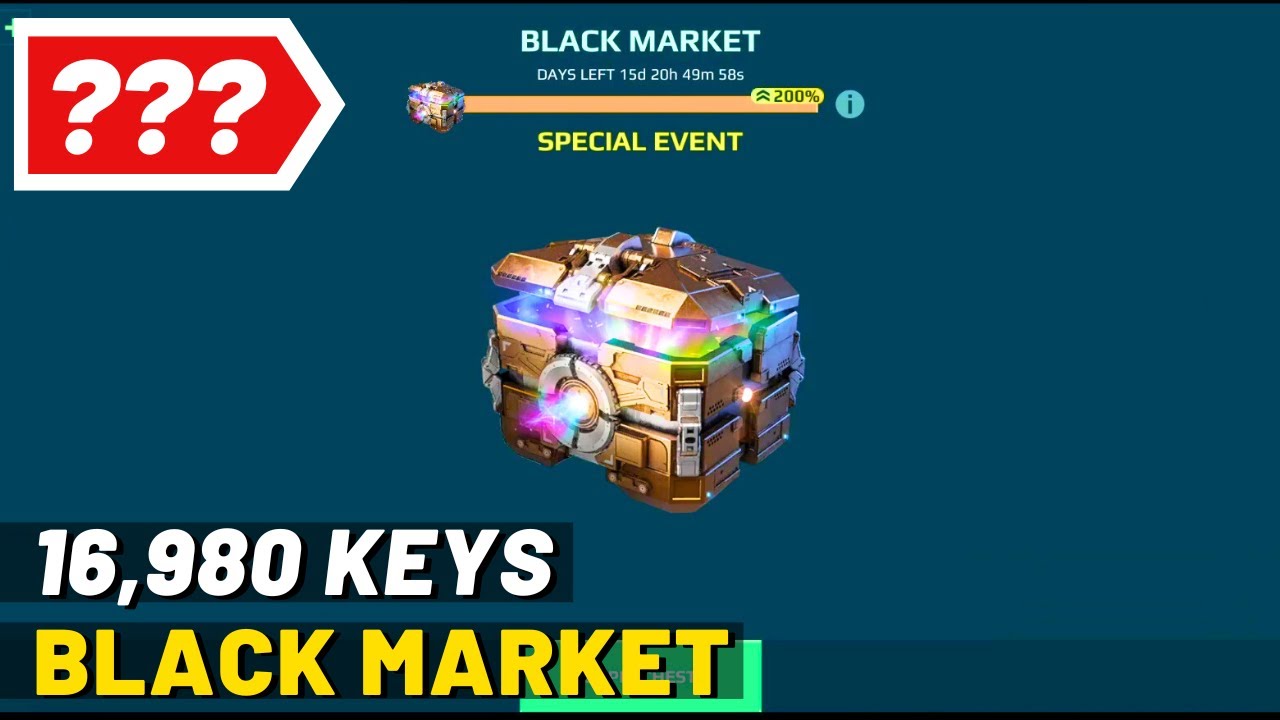 Black Market Chest Opening - War Robots (No Commentary) WR F2P