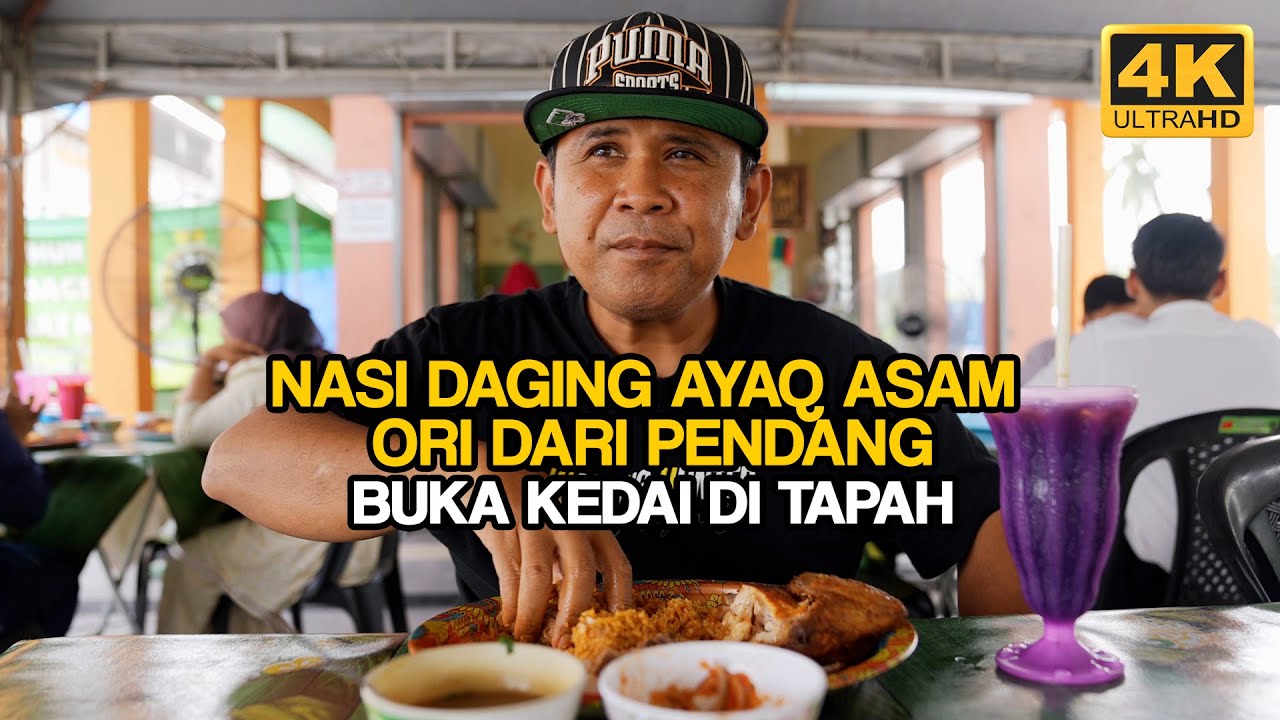 Satu-Satunya NASI DAGING Style Kedah Di Tapah (4K)