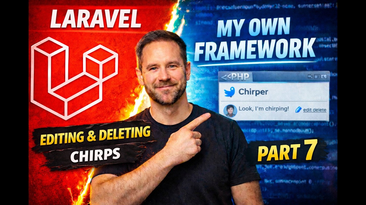 Part 7 - I Followed a Laravel Tutorial… But Used My Own Framework Instead
