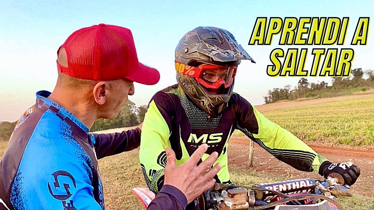 APRENDENDO A SALTAR NO MOTOCROSS PART. DUDU DA BIKE E CENA 43