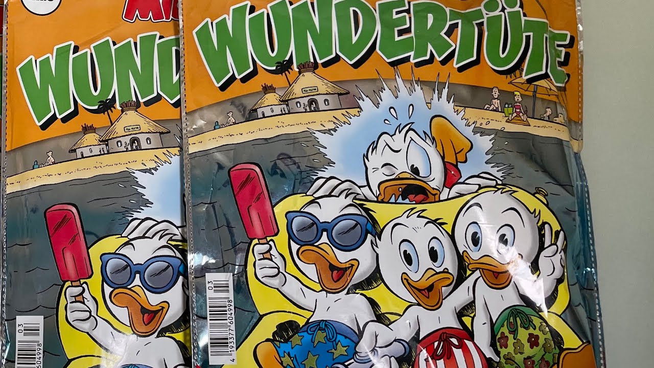 NEUE Micky Maus Comic Spass aus Entenhausen 5 Wundertüte auspacken
