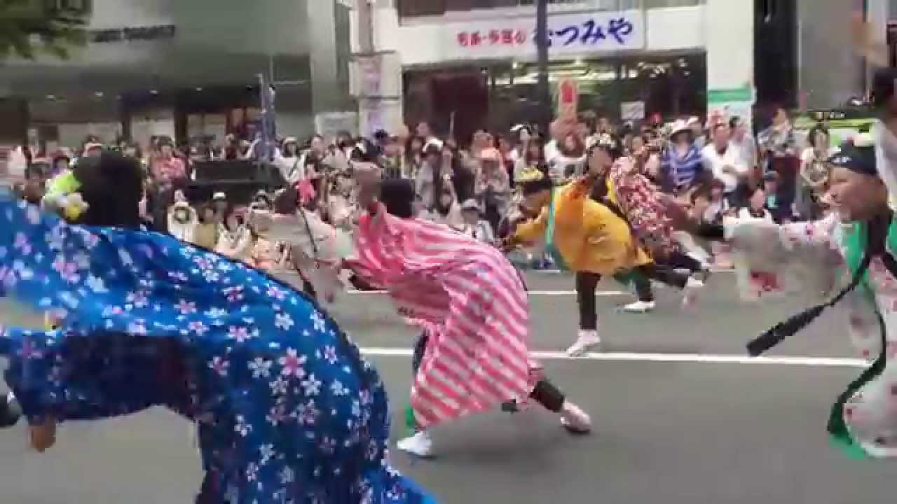 平岸天神ジュニアチーム、丸井今井前から
