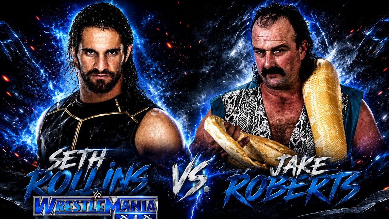 Сет Роллинс против Джейка Робертса | WWE 2K16