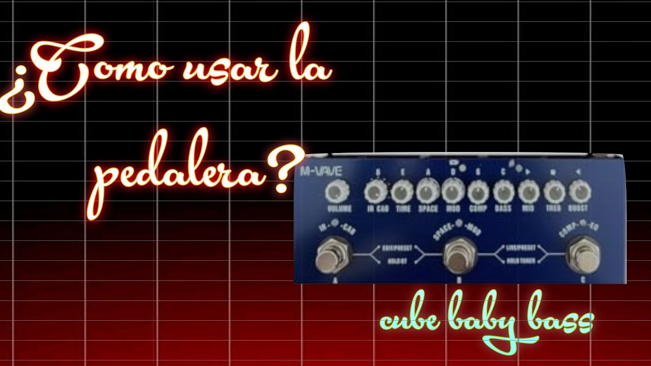 Tutorial de Cube baby bass