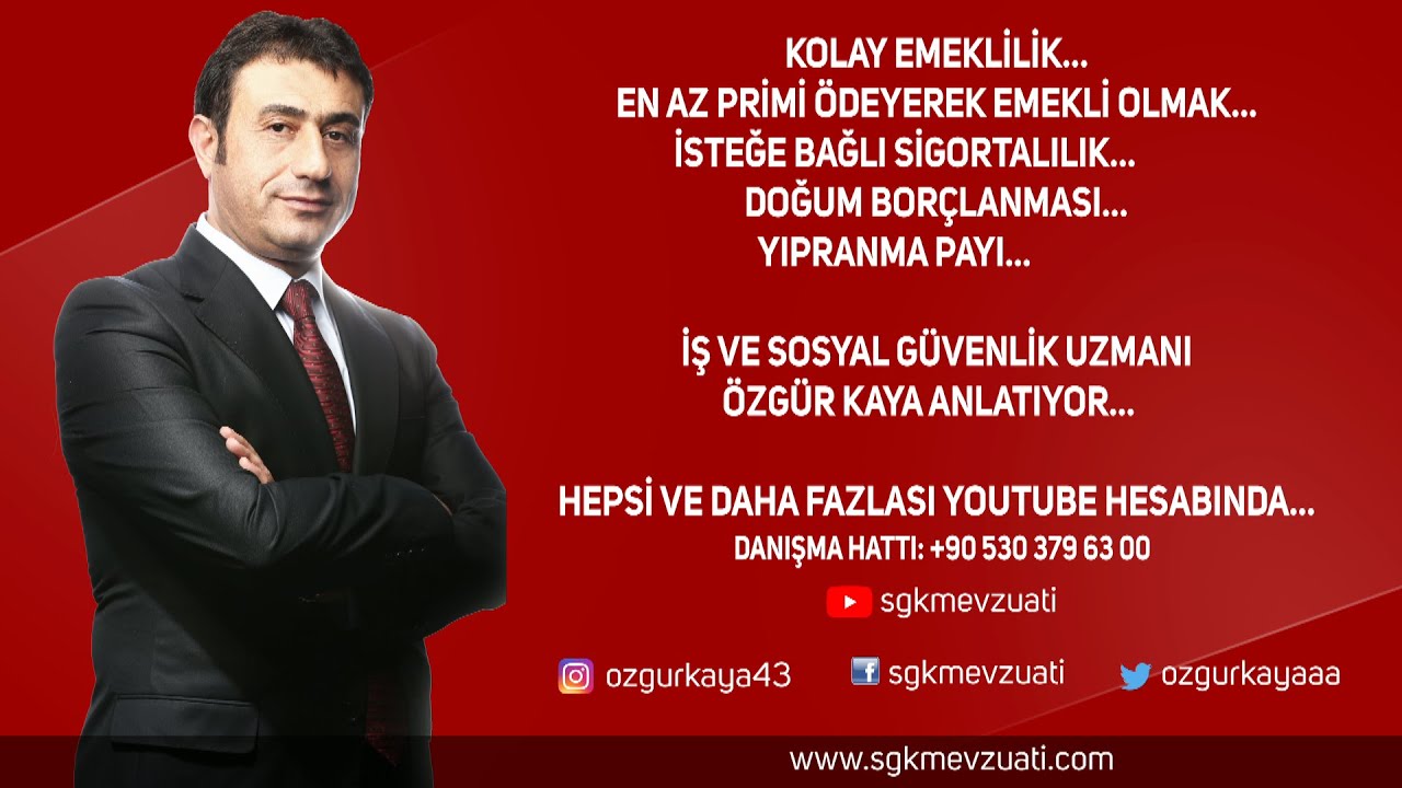 YIPRANMA PAYI, İSTEĞE BAĞLI SİGORTALILIK, DOĞUM BOR&Ccedil;LANMASI
