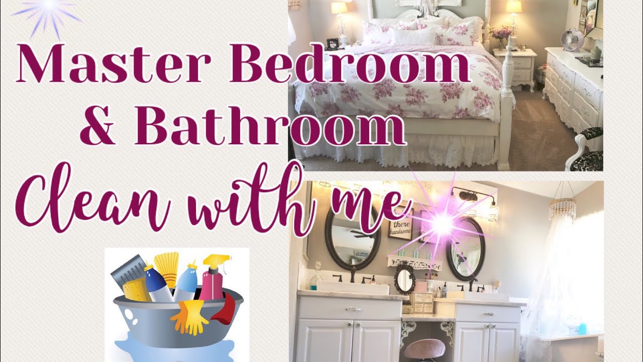 CLEAN WITH ME / MASTER BEDROOM & BATHROOM