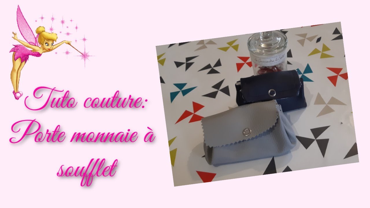 TUTO: porte monnaie à soufflet