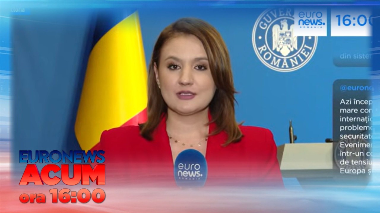 Știrile Euronews România - de la ora 16:00 - 13 februarie 2026