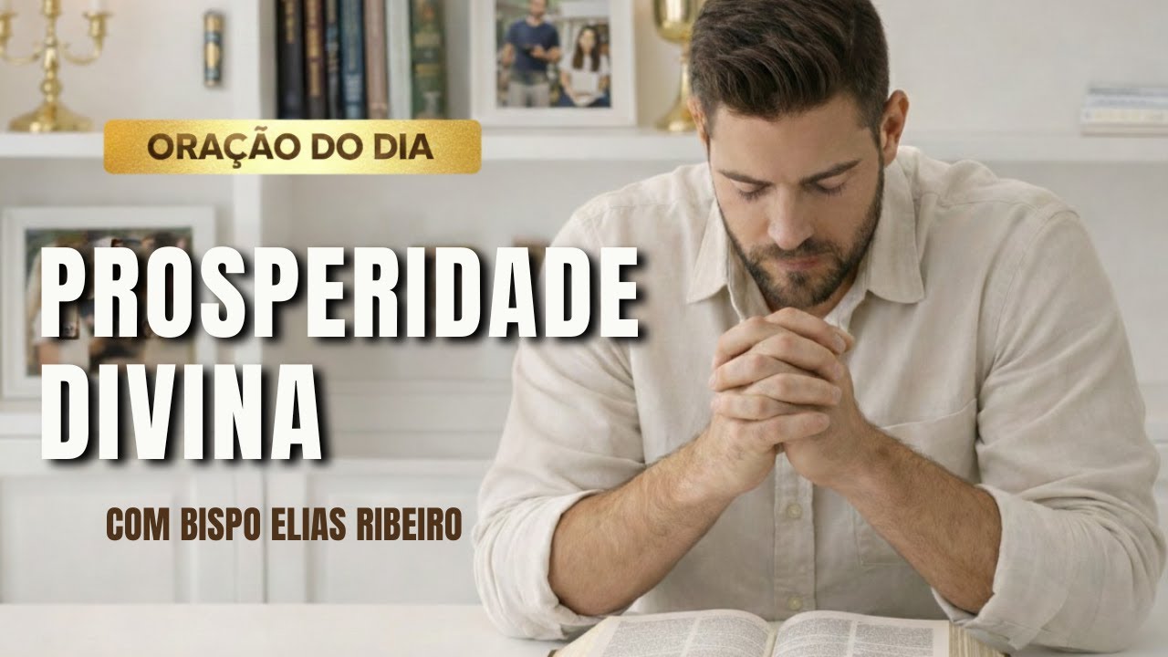 ORAÇÃO DO DIA 11 DE JANEIRO - Prosperidade Divina - BISPO ELIAS RIBEIRO