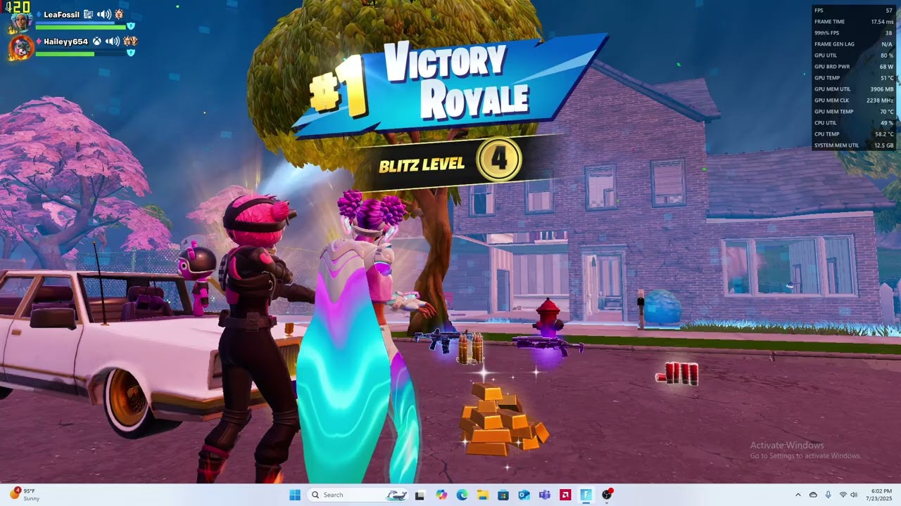 Playing with my bestie