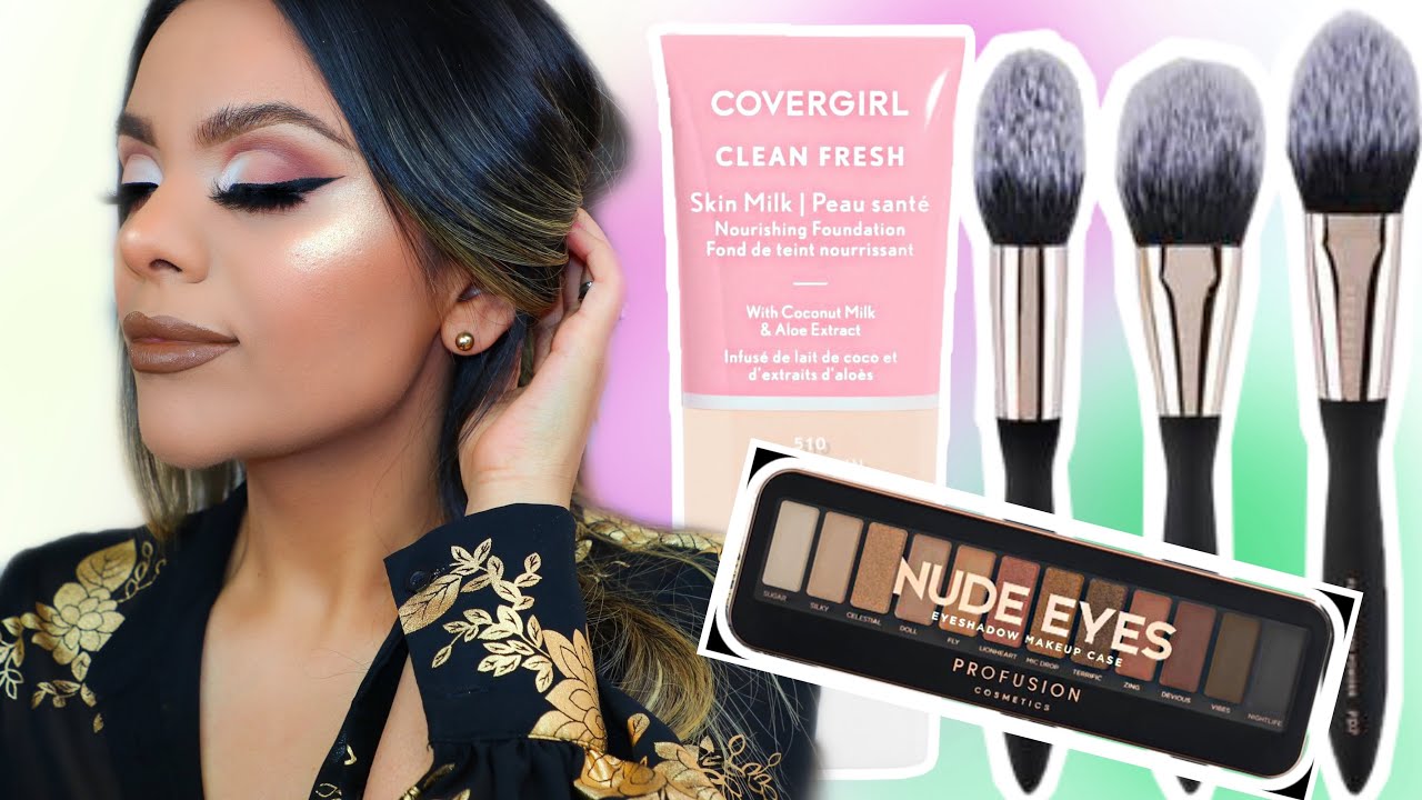 MAQUILLAJE NUEVO DE FARMACIA DE COVERGIRL Y PROFUSION ¿VALDRÁN LA PENA? La mejor base de farmacia ‼️